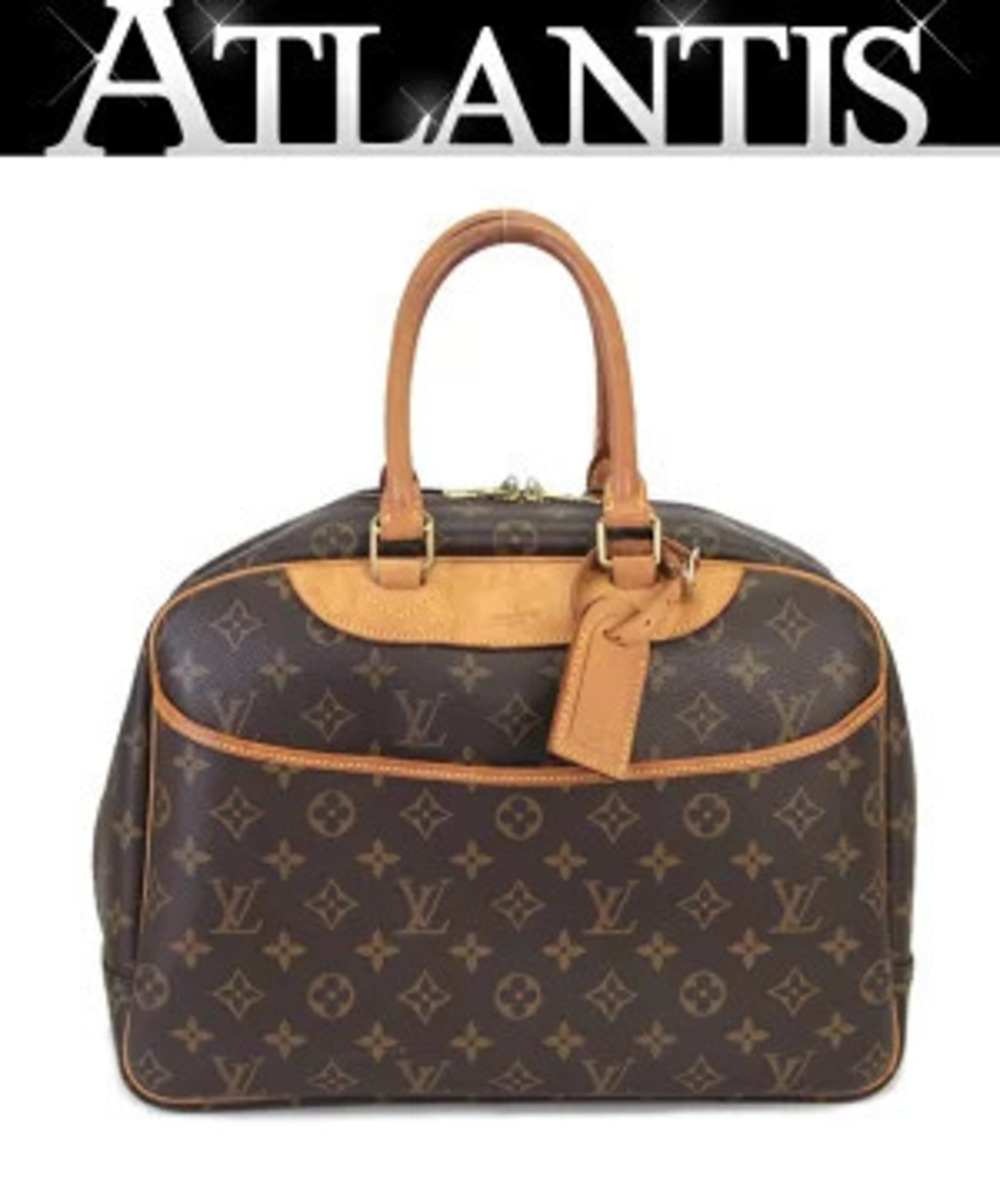 Louis Vuitton Deauville Handbag Bowling Vanity Monogram